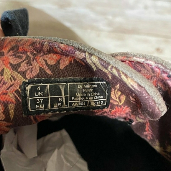 Dr Martens Beige Taupe Henny Boots - Picture 5 of 5